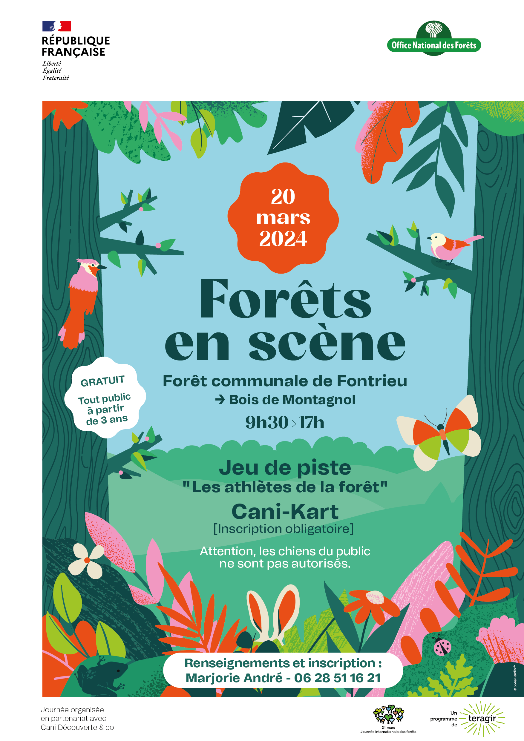 Forêt scène 