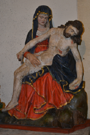 Piéta de l'église de Soulègre Piéta
