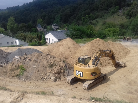Travaux de terrassement