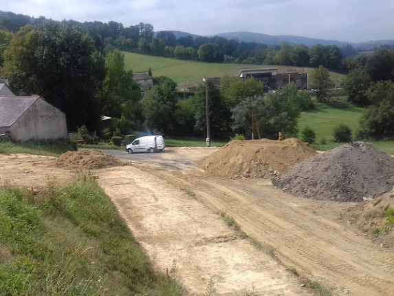 Travaux de terrassement