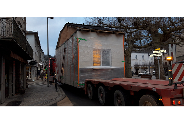 Dernier module dans les rues de Brassac