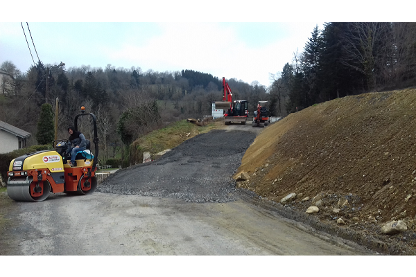 Reprofilage de la rampe d'accès